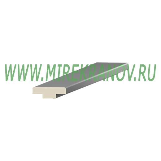 Молдинг стыковочный МДФ (цвет: металлик) 30 x 2750 мм
